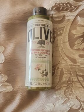 "NEW FACTORY SEALED"!!!Korres Olive Honeysuckle Shower Gel